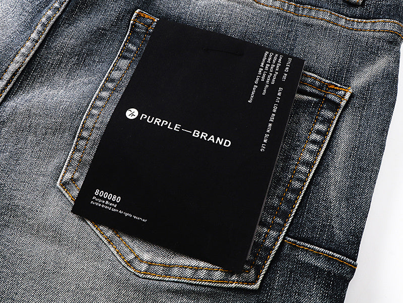 Brand purple jean woman 6
