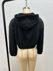 Fashion Long Sleeve Hooded Sweatshirt YMZY 61010