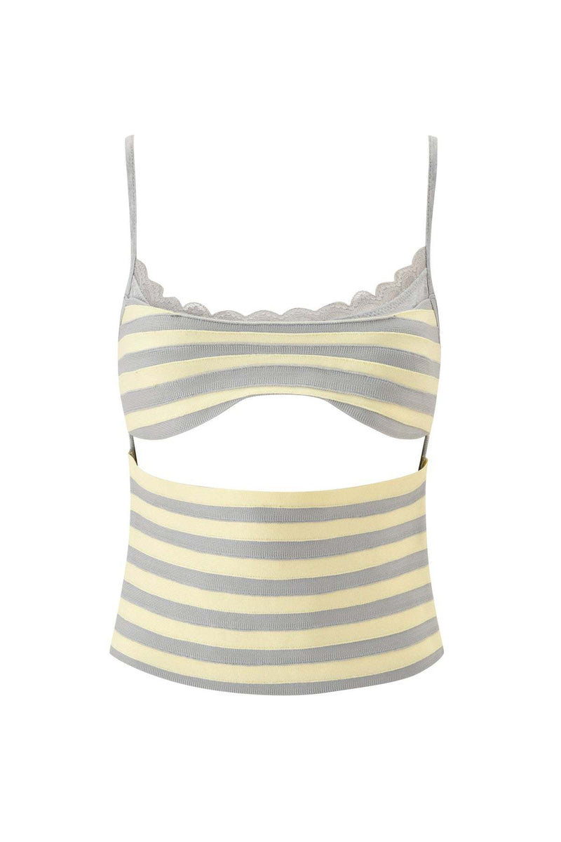 Stripe Sling Tank Tops GKYS 3059