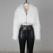 Sexy Faux Fur Short Coat ZSD 0651