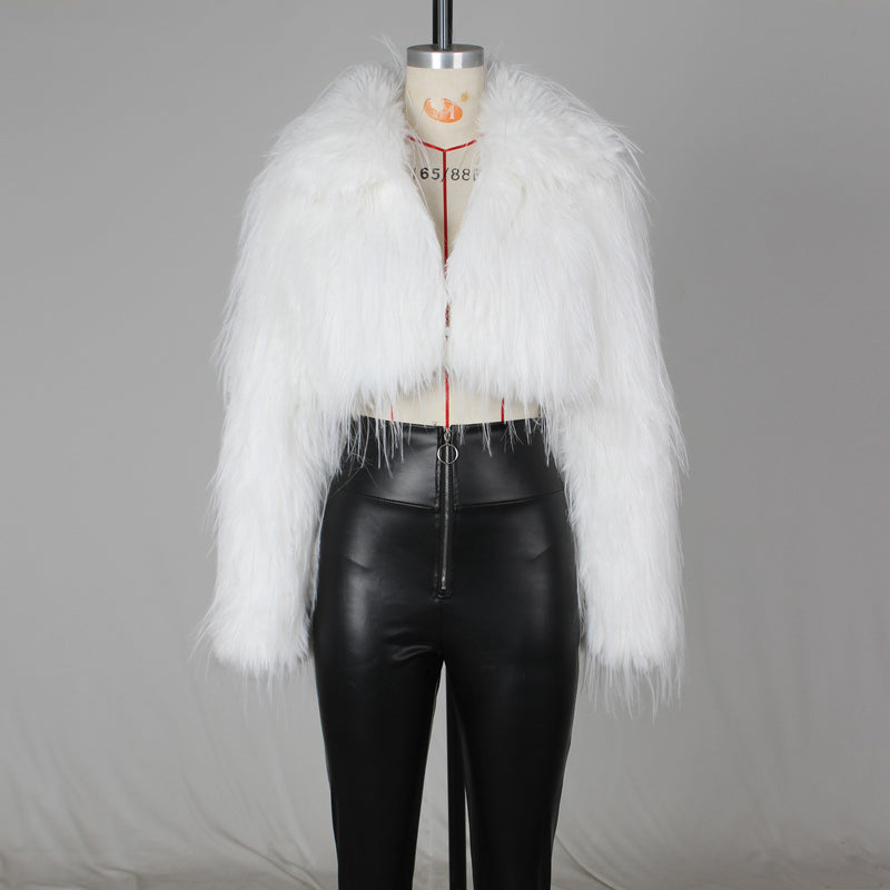 Sexy Faux Fur Short Coat ZSD 0651