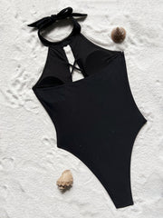 Sexy Halterneck Bikinis One Piece Swimsuit CASF 6629
