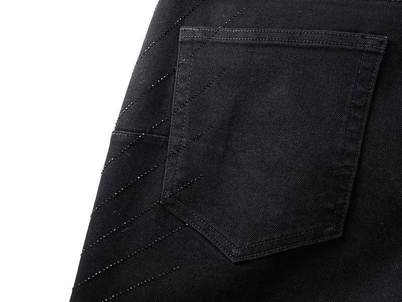 Brand purple jean woman 42