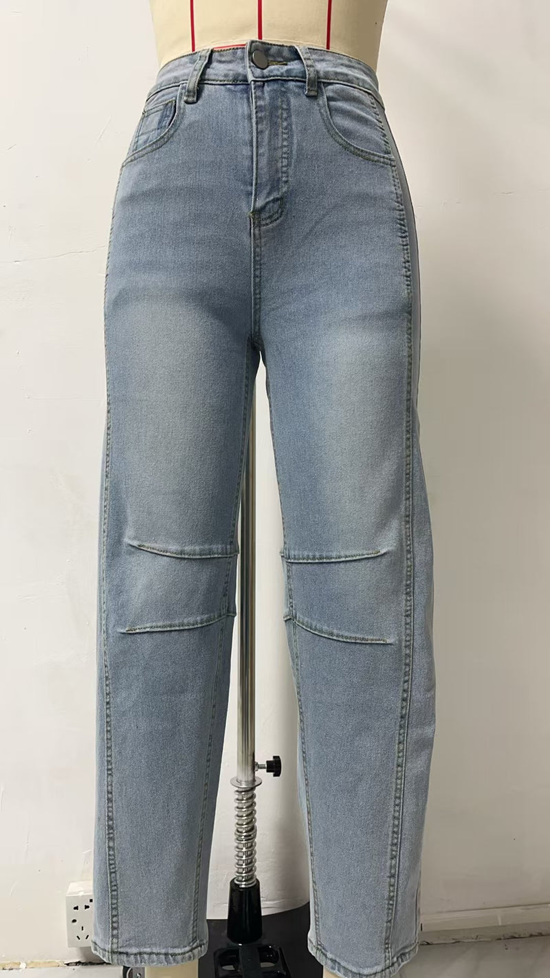 Retro Wide leg Straight Jeans GSMF ZC2401