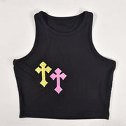 Sleeveless Print Tank Tops GNZD 6322TL