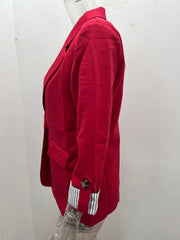 Plus Size Solid Color Casual Blazer Coats GYWO 9907