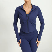 Long Sleeve Zipper Sport Coat GQSA 7521