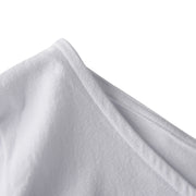 Solid Color Single Shoulder Long Sleeve T Shirt MZ 2811