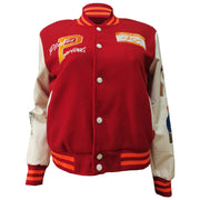 Thickened Embroidered Color Block Baseball Jacket CM 001