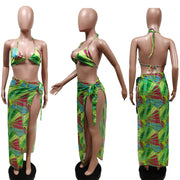 Sexy Printed Bikinis 3 Piece Sets MEM 8350