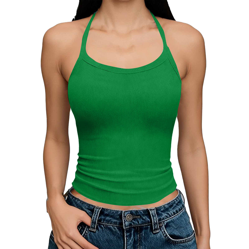 U Neck Solid Color Tank Top GYZY 6705