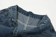 Plus Size Patchwork Embroidered Jeans GYLN 0874