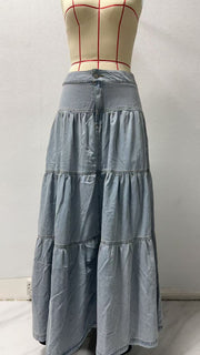 Cake Denim Half Body Long Skirt GMYT 14203