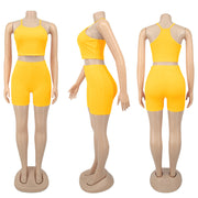 Sexy Cami Tops And Shorts Two Piece Sets SFY 225