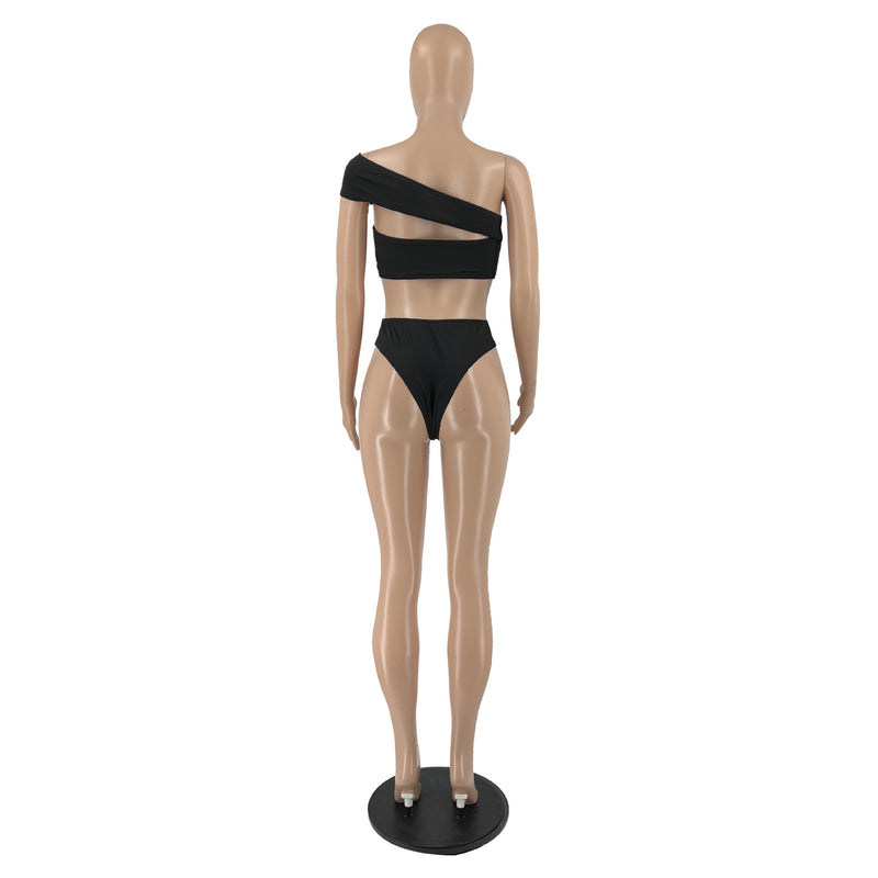 Sexy Solid Bikinis Two Piece Sets IV 8288