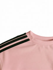 Stripe Sport Long Sleeve Mini Dress HNIF MC011