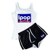 Casual Sports Print Tank Top And Shorts Two Piece Set SHD 9415