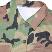 Camouflage Print Lapel Sleeveless Vest SH 390511