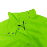 Long Sleeve Stand Collar Long Trench Coat MUE 3453