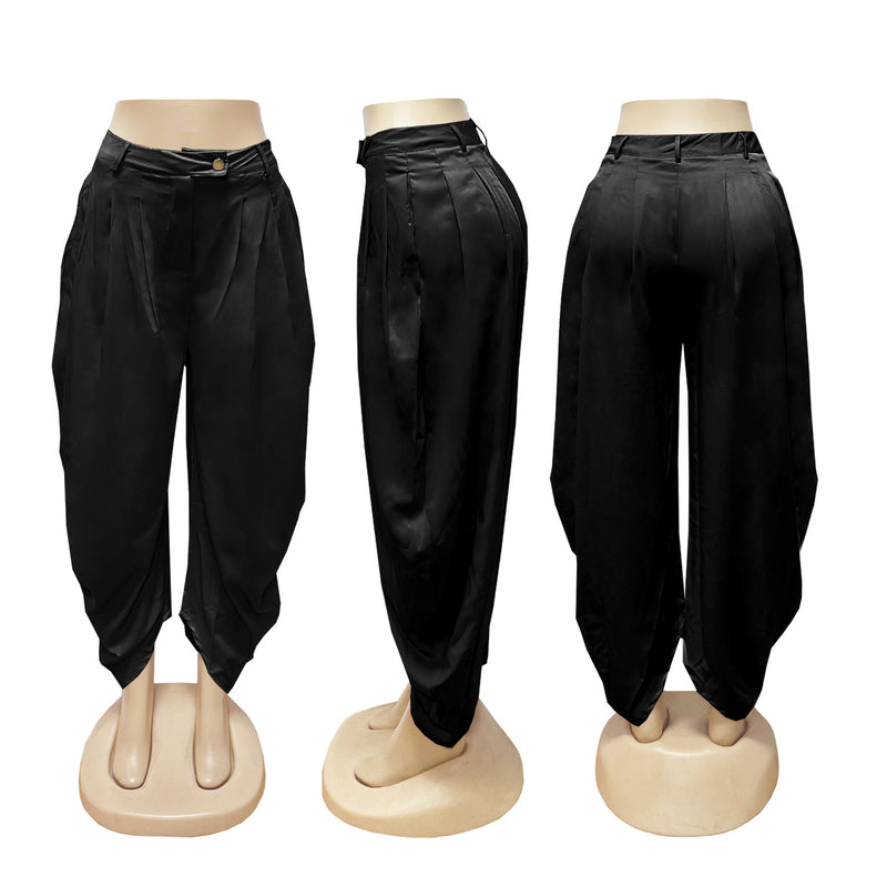 Solid Color Casual Pants BMF 795 1