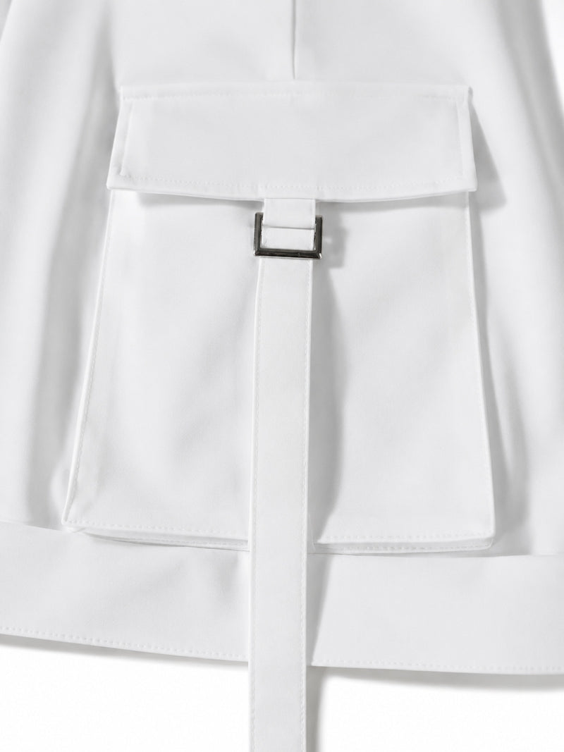 Solid Color High Waist Romper ZSD 0783