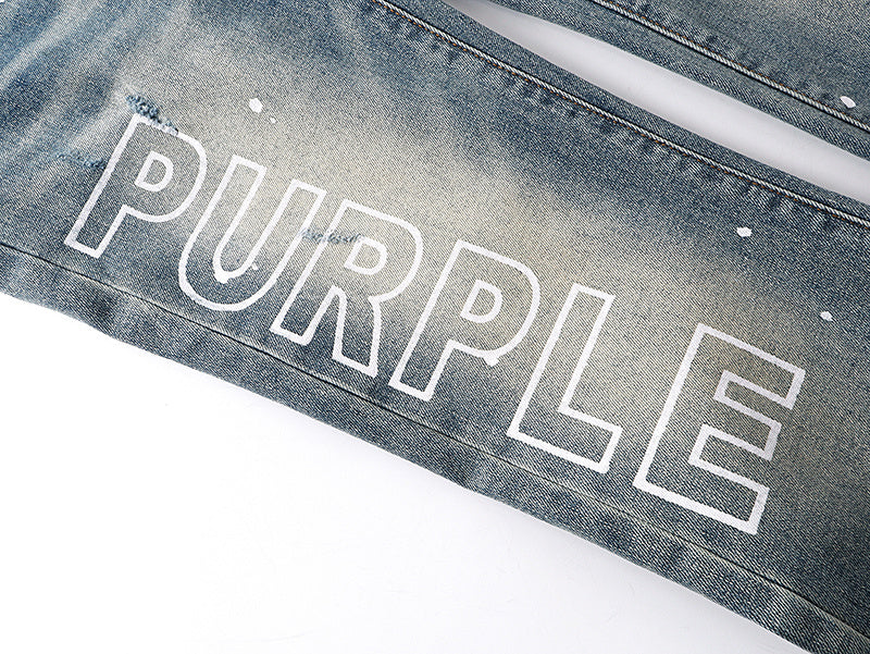 Brand purple jean woman 38