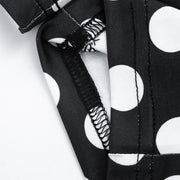 Square Neck Backless Print Jumpsuit MXBF J26JP025