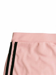 Stripe Sport Long Sleeve Mini Dress HNIF MC011