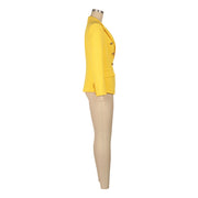 Solid Color Long Sleeve Blazer Coats AIL AL288