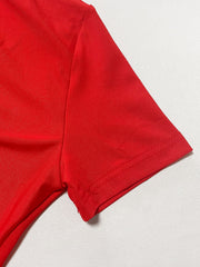 Deep V Neck Solid Color Romper SFY 829