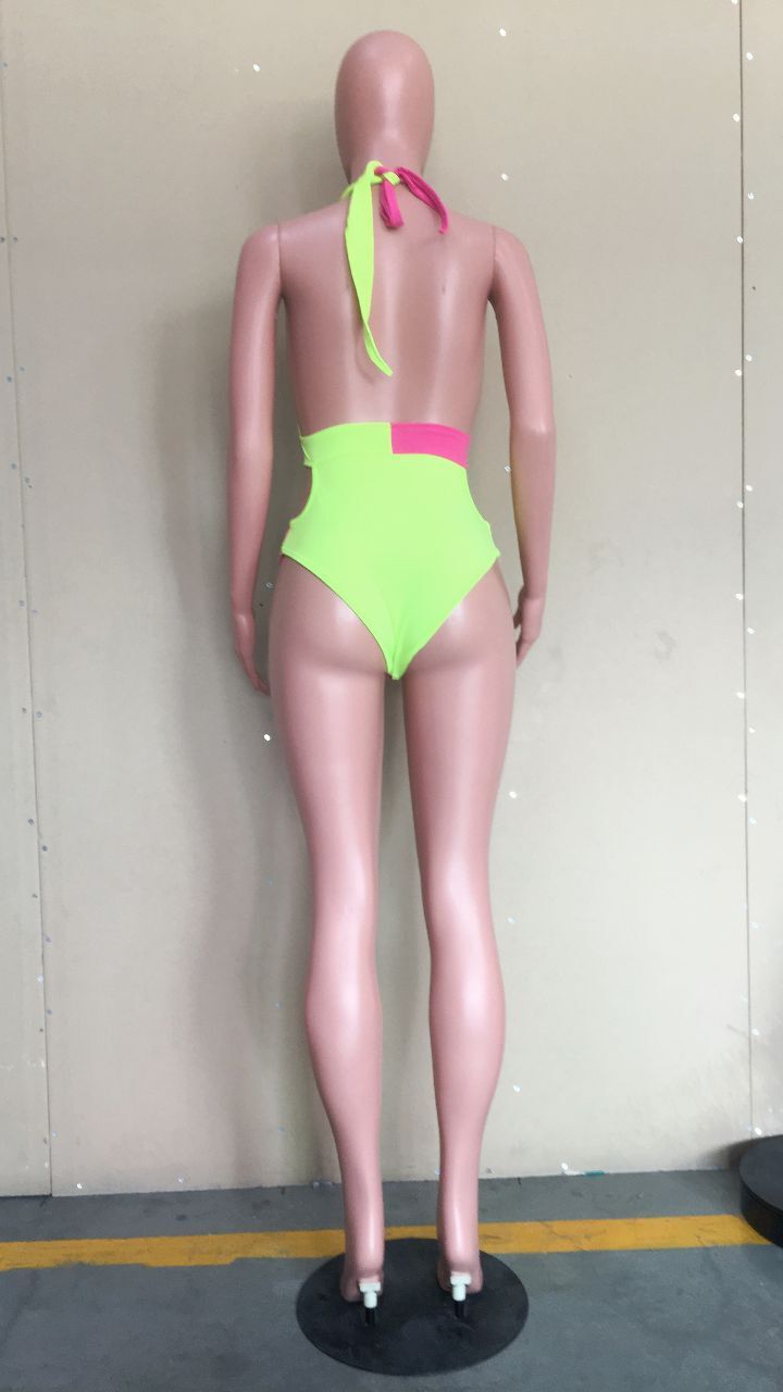 Sexy Backless Halter One Pieces Swimsuits ORY 5128