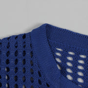 Print Mesh Sport Sweater Tops YWXS XS XSL44614