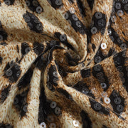 Leopard Print Sequin Tank Tops GYHF 51460TBD