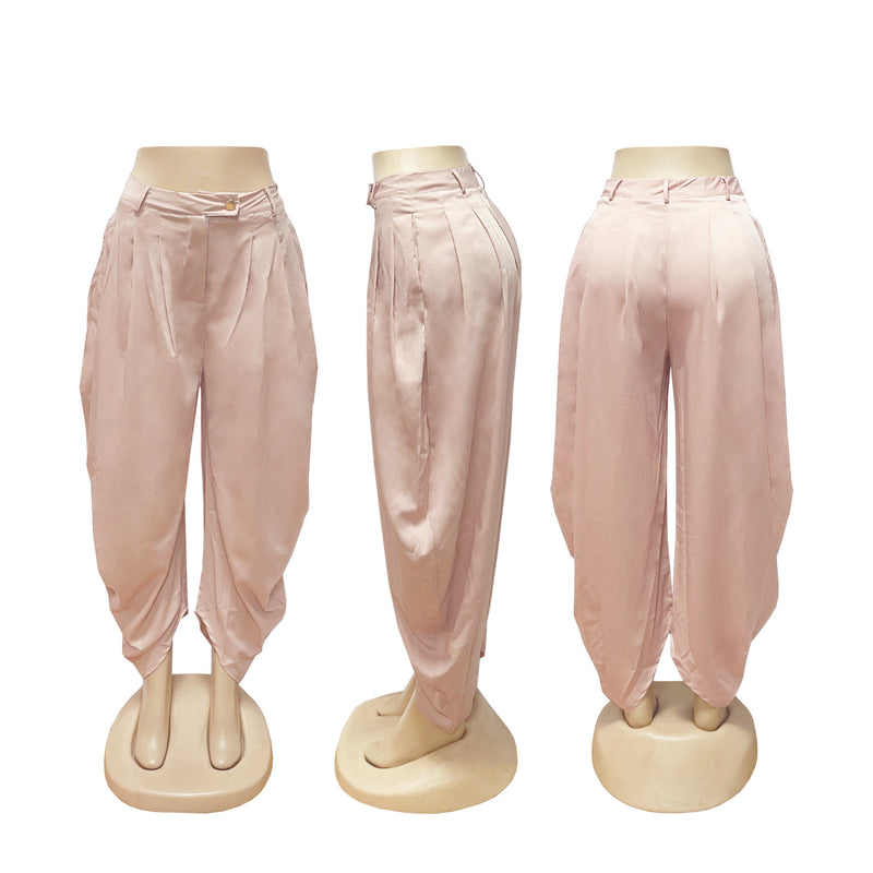 Solid Color Casual Pants BMF 795 1
