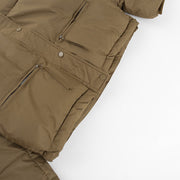 Long Sleeve Standing Collar Solid Color Cotton Jacket FL 23469