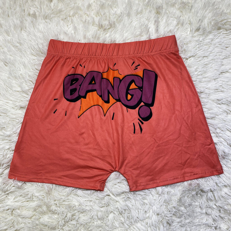 Sexy Printed Bodycon Mini Shorts SHD 9454