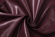 PU Leather Solid Color Irregular Coat XEF K25C77277