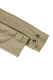 Double breasted Lapel Tie Up Coat ZSD 0776