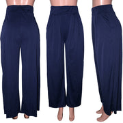 Plus Size Solid Color Loose Wide Leg Pants SH S2018