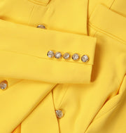 Solid Color Long Sleeve Blazer Coats AIL AL288