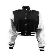Fashion Embroidery Splicing Slim Baseball Jacket IV 8431