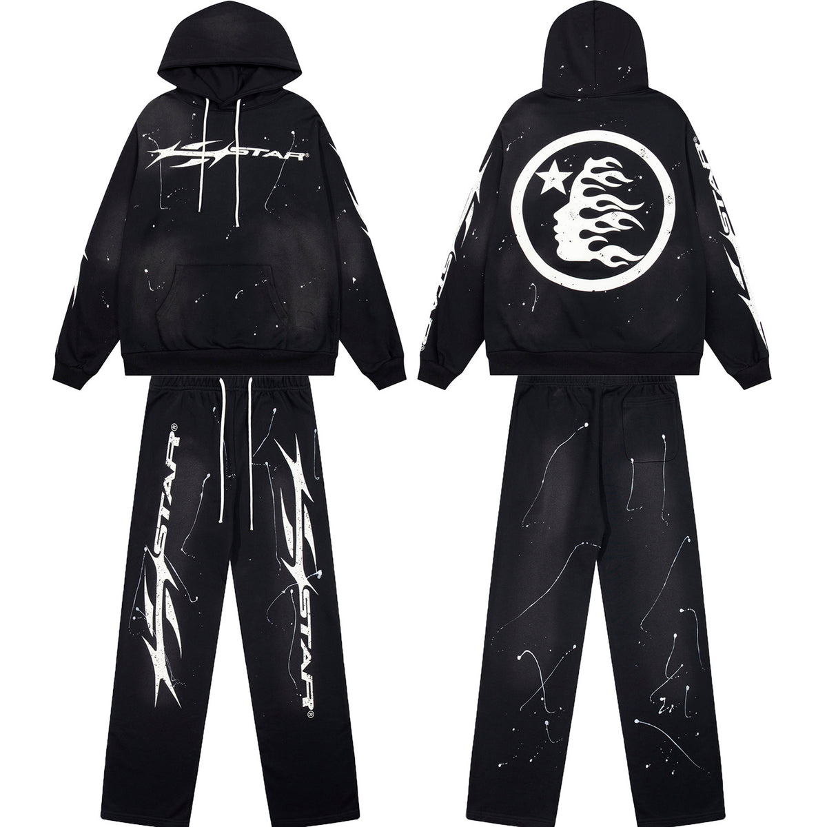 HELLSTAR HOODIE & PANTS 17