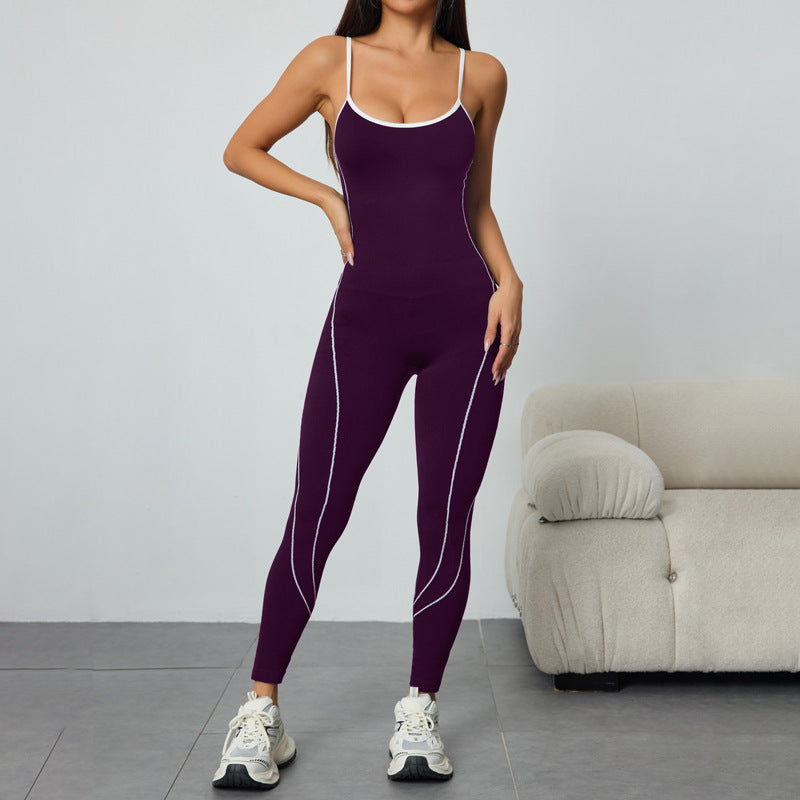 Running Sports Yoga Sling Jumpsuits YWHQ W25845