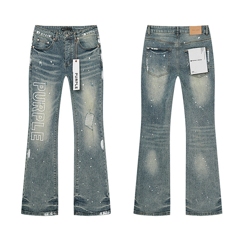 Brand purple jean woman 38