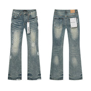 Brand purple jean woman 38