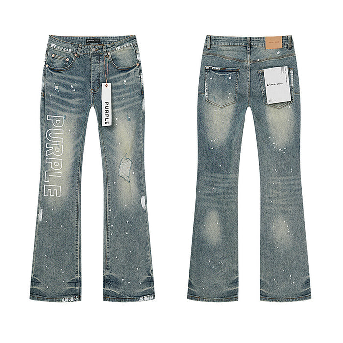 Brand purple jean woman 38