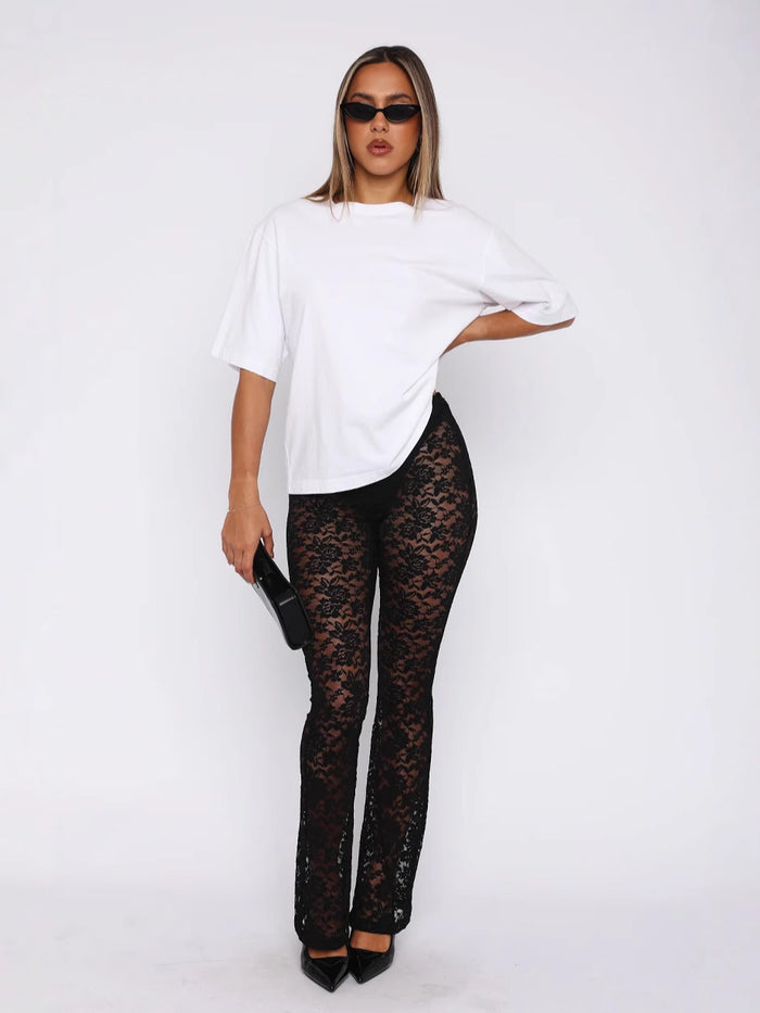 Sexy Nightclub Lace Pants MZ 2875
