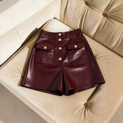 PU Leather Tight Mini Short GPBY SK8217