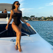 Sexy Strap One Piece Swimsuit LSL 6447