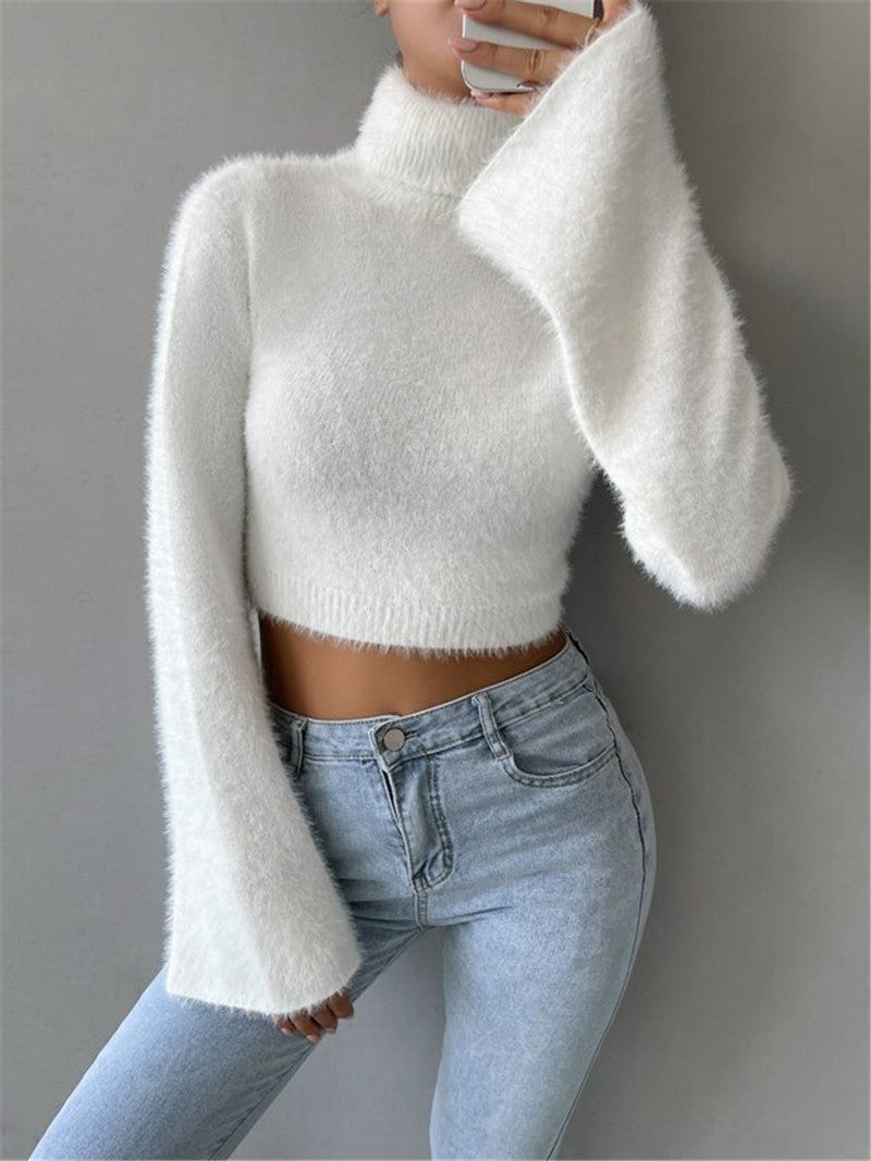 High Neck Fleece Sweater GZYF 1072